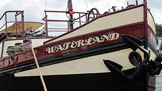 Barco Waterland en Amsterdam Holanda